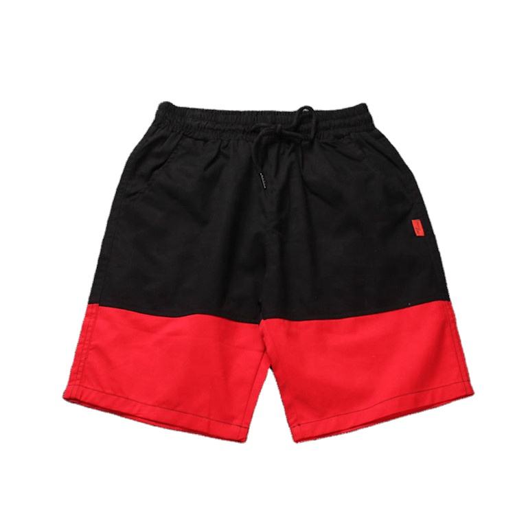 Custom High Quality Two Tone Casual Shorts Wholesale Cotton Sweat Shorts For Men