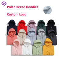 Hoodies por atacado unisex dos Hoodies da cor 350Gsm em todas as cores Mens Polar Fleece Hoodie