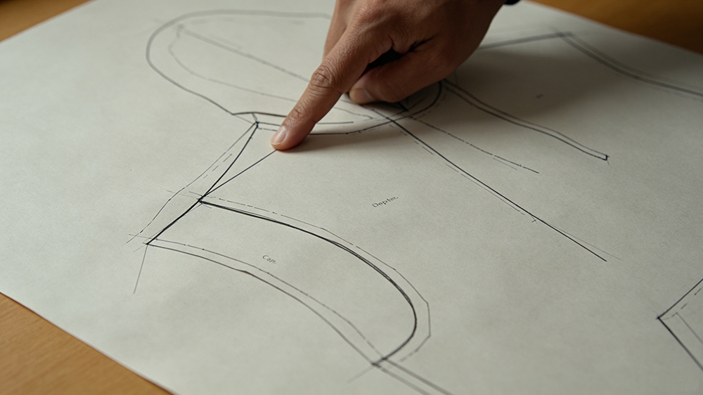 Hoodie pattern construction and dimension relation Hoodie pattern construction and dimension relation