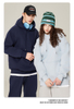 Aangepast logo unisex solide kleur casual hoodies