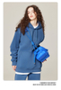 Aangepast logo unisex solide kleur casual hoodies