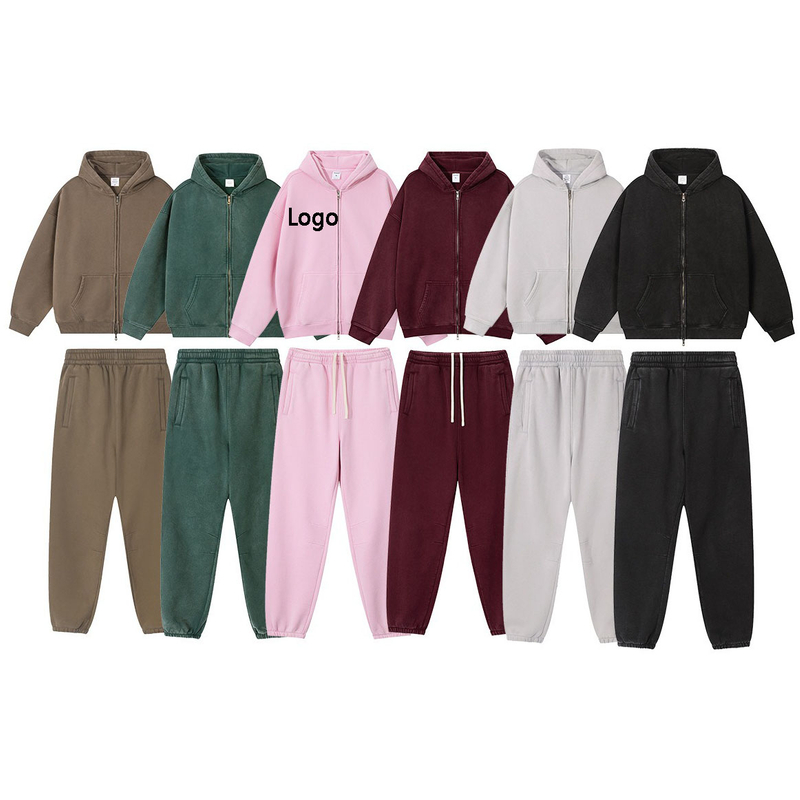 1216+1217 Custom Wholesale Running Sweatsuit Blanks