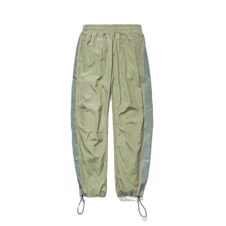 OEM Manufacturer Hot Sales Custom Mens Nylon Wind Track Jogger Custom Pants