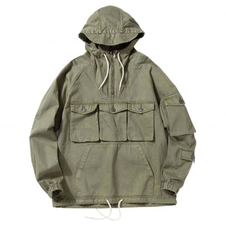 Oem Manufacturer Wholesale New Design 1/3 Zipper Up Hoodies Camouflage Fashion Cool Wear Pullover Jacket