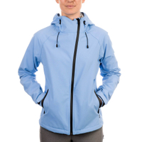 Logotipo personalizado del fabricante OEM chaqueta de pesca ajustable 100% de nailon Ripstop para mujeres con puños de 2,5 capas