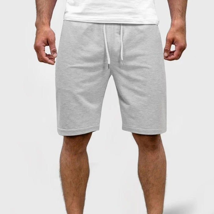 Factory Custom Board Shorts Drawstring Waist Men Shortst Pants Solid Color Men's Shorts
