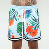 Oem Wholesale Elastic Drawstring Waist Men Basketball Shorts