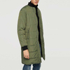 OEM Garment Factory Customize Parka Zip Up Bomber Longline Coat Men Winter Coat Men's