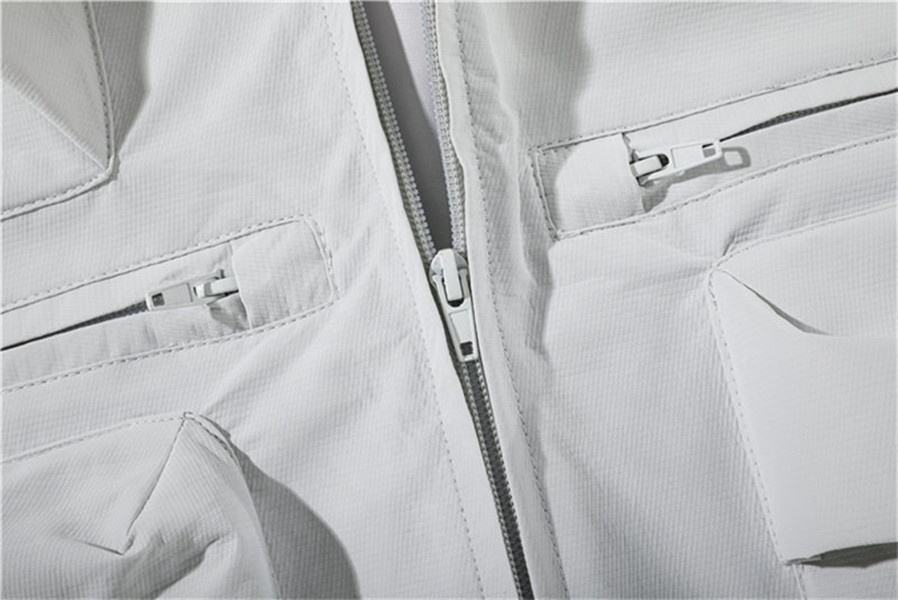 Oem Manufacturer Custom Plus Sizes Street Fashion Retro Multi-Pocket Tooling Jacket