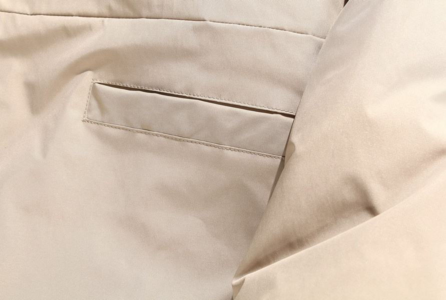OEM Manufacturer Custom Men's Cotton Stand Collar Casual Solid Color Coat Jacket