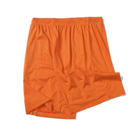 New Trend Cutsom Unisex Style Basketball Shorts Solid Color Men's Elastic Wiast Mesh Shorts