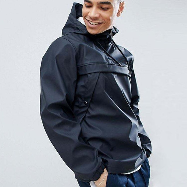 Overhead Solid Custom Color Men Windbreaker Jackets