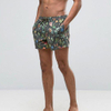 Sublimation Clothes Short Length Allover Printed Men Swimshorts
