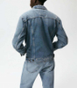 OEM Manufacturer Custom Mens Cotton Streetwear Button Up Vintage Distressed Jean Denim Jacket