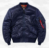 Oem Manufacturer Embroidered Printing Winter Down Men's Bomber Plus Size Tooling Baseball Uniform Jacket