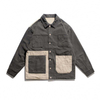 OEM Manufacturer Custom High Quality Stylish Casual Coat Patchwork Label Multi-Pocket Long Sleeve For Man Jacket