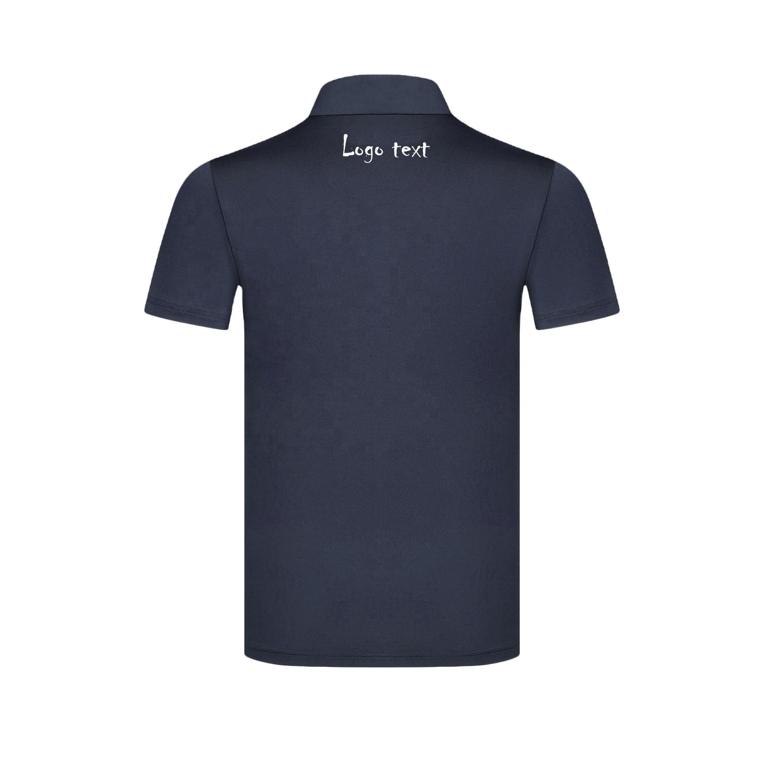 Športna polo majica za golf iz poliestra iz elastana po meri, moška polo majica za odvajanje vlage