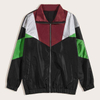 Bulk Hot Sale Streetwear Color Block Zip Opening Men Wind Breaker Jacket