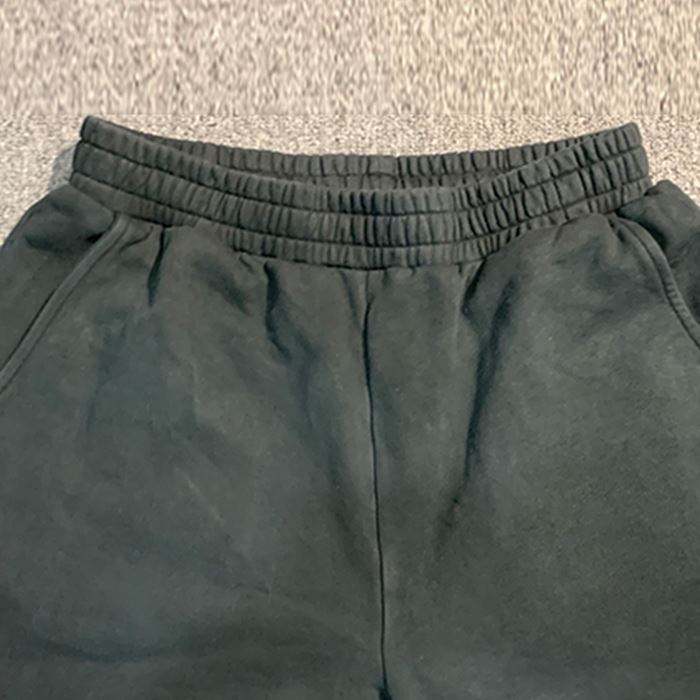 Custom Men Shorts Pants Solid Color Heavyweight 100% Cotton Sweat Shorts