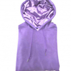 OEM Manufacturer Custom Logo Basic Hoodies Cotton Polyester Unisex Pullover Silk Satin Lined Hoodie