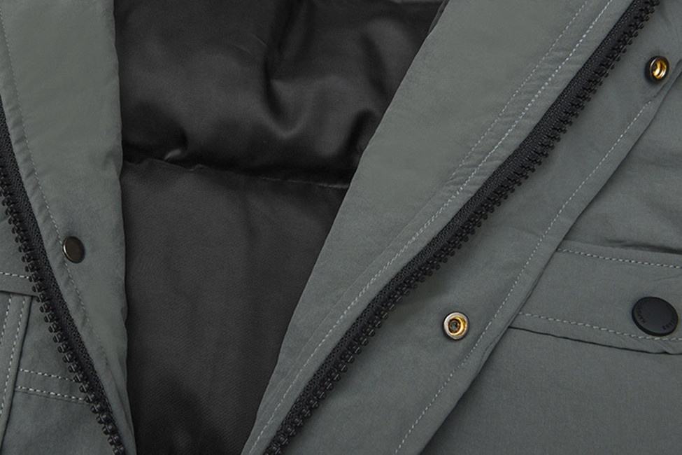 OEM Manufacturer Winter Men's Retro Color Splicing False Two Cotton Clothing Overalls Loose Coat Jacket