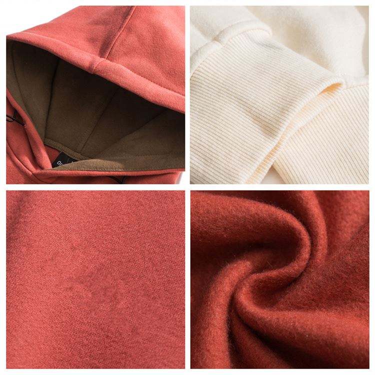 OEM Manufacturer Custom Unisex Cotton Color Block Pullover Tech Fleece Men's Hip Hop Oversized Hoodies
