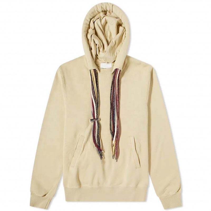 OEM Manufacturer Custom Fashion Multicolor Drawstring Design Hooded Pullover Long Sleeve 100% Cotton Hoodies For Men