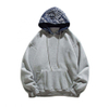 OEM Proizvođač muški tiskani kapuljača s kapuljačom u boji patchwork hoodie modni kaput