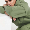 OEM Manufacturer Men Clothing Pullover French Terry Oversized Heavyweight 400Gsm Cotton Drawstring Plain Men's Hoodies 2022