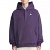 OEM Manufacturer Custom Wholesale Streetwear Mens Plain Oversized Heavyweight Vintage Wash Distressed Hoodie Pullover