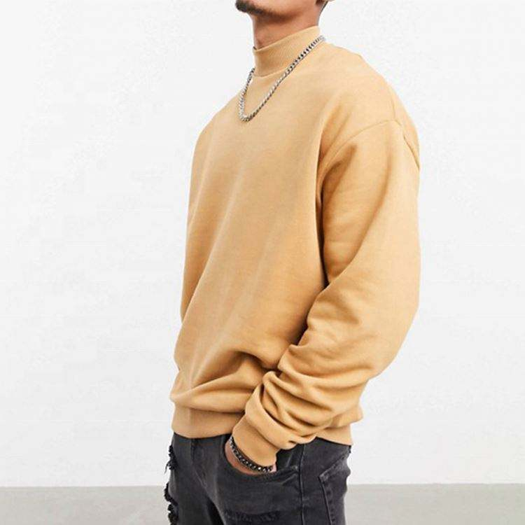 OEM Manufacturer Custom Crew Neck Men Heavyweight Sweatshirt