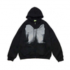 OEM Manufacturer Custom Logo 3D Stereoscopic Bubble Foam Print Screen Ink Zip Up Puff Printing Hoodie