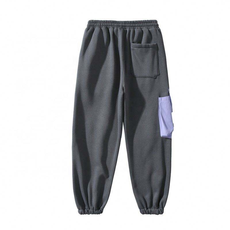 OEM Manufacturer Custom Men's Sweatpants Loose Comfortable Trousers Simple Casual Pants Jacket
