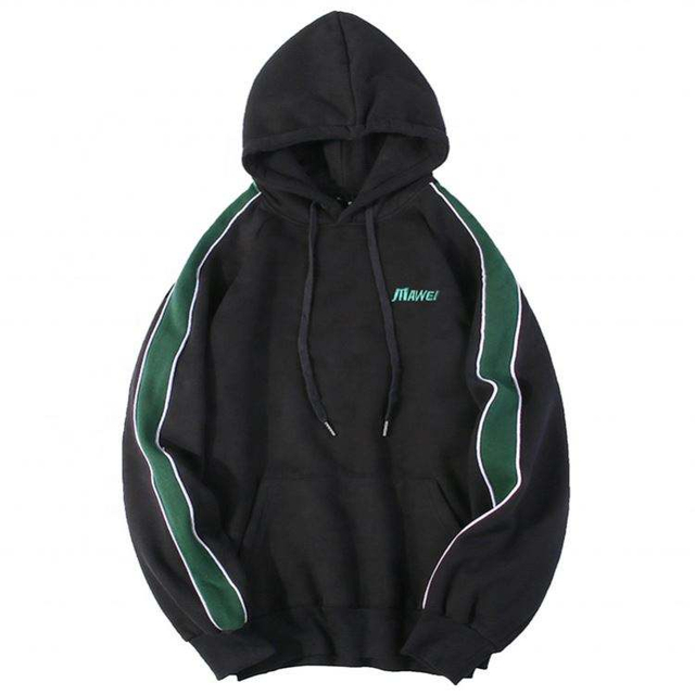 Pengilang OEM Borong Mens Custom Mens Winter Cotton Tech Fleece Logo Bulk Color Block Hoodies