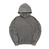 OEM Manufacturer 2021 New Trendy Brand Men's Blank Washed Distressed Pullover Hoodie,Couple Loose Oversized Vintage Hoodies
