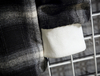 OEM Manufacturer Custom Color Block Plaid Casual Custom Sweatshirt Oversized Hoodies