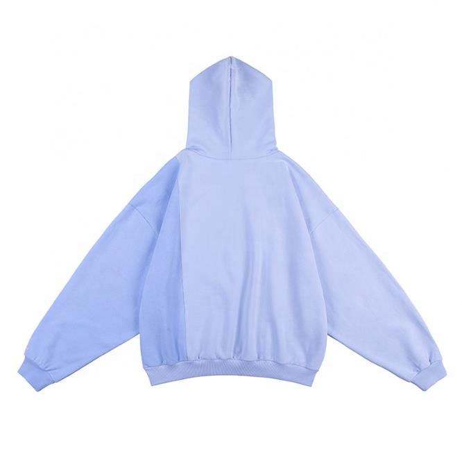 OEM Manufacturer Custom Color Block Terry Casual Custom Sweatshirt Oversized Hoodies