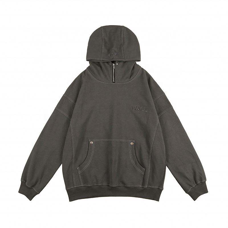 Fabricant OEM Fabriquant en gros pull pulvéage pour hommes Vêtements à capuche personnalisés Hoodies Hoodies Unisexe