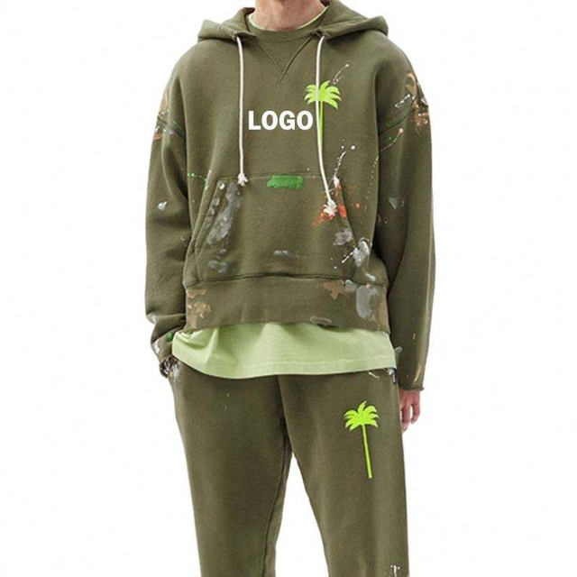 OEM Manufacturer New Fashion Custom Outdoor Graphic Print Drawstring Pullover Long Sleeve Sport Casual Hoodies For Men