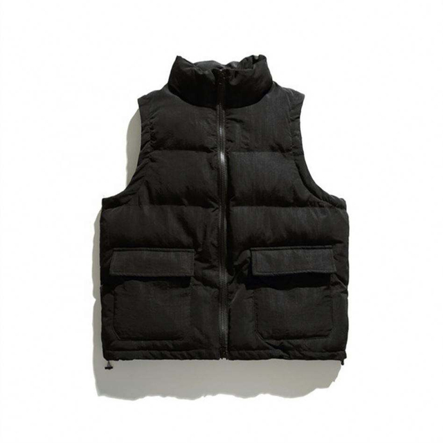 OEM Manufacturer Custom Printed Men's Solid Color Casual Waistcoat Jacket