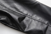 Oem Manufacturer Custom High Quality Plus Size Function Pu Leather Men's Wide Edition Multi-Bag Jacket