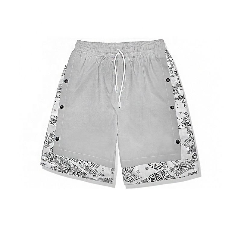 Fabriksanpassad LOGO Paisley Shorts för män Party Casual Shorts