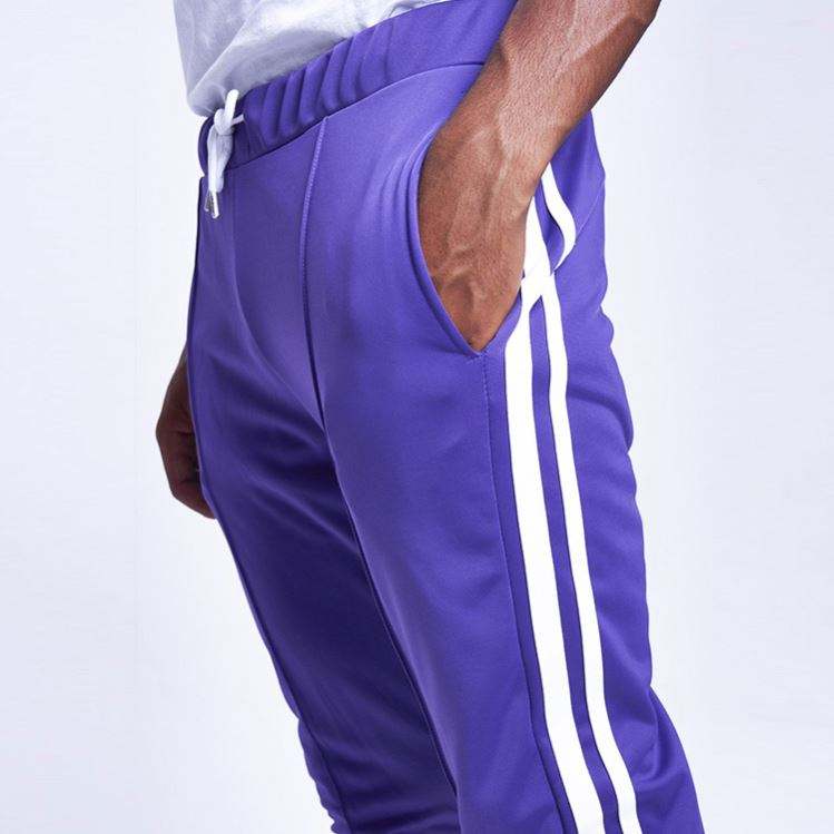 OEM Design Low Moq Men Zip Jacket & Skinny Jogger Custom Logo Sweatsuit