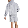 Quần short áo hoodie in nam tùy chỉnh đặt bộ đồ thể dục thể dục đàn ông