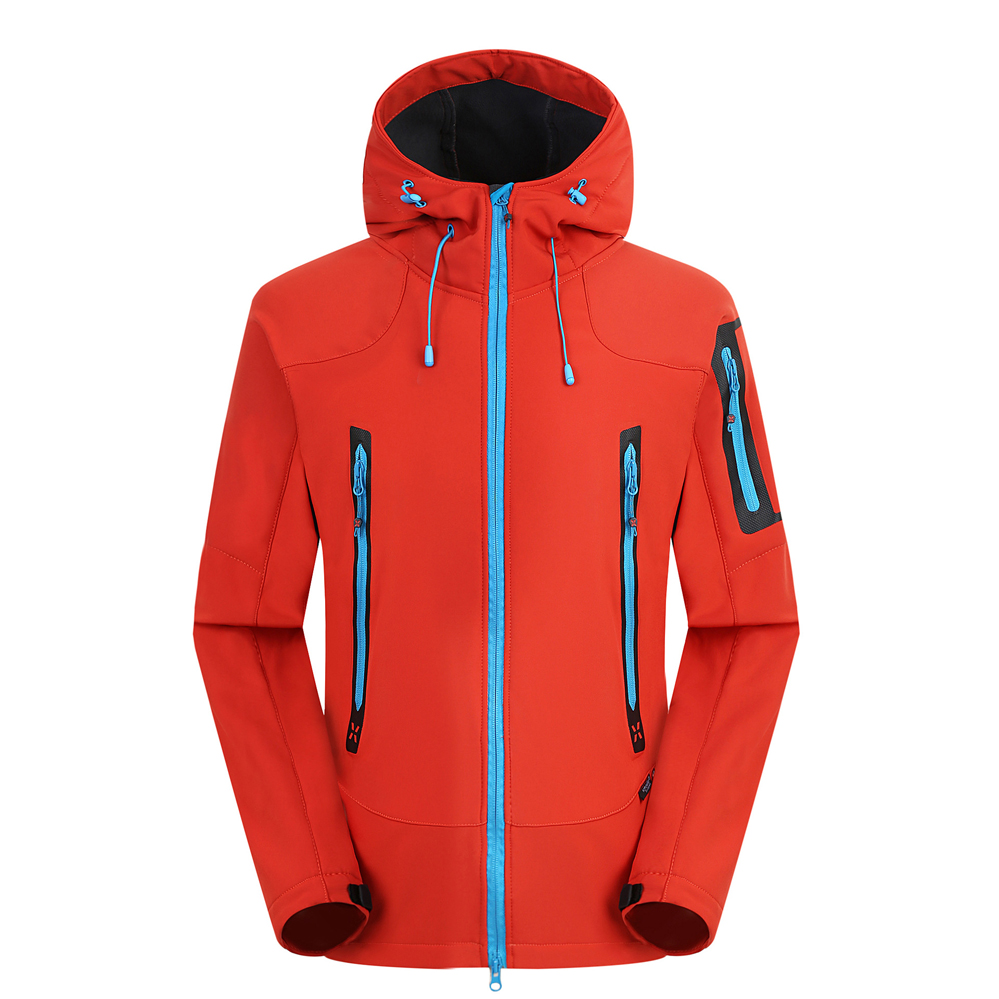 Toppsäljande 100% polyester mjuk skaljacka med anpassad logotyp