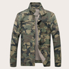 Moda Mass's Clothing Allada de camuflaje de camuflaje de camuflaje de camuflaje Botel Brownet Botón para hombres