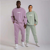 Fabricants OEM Fabricants personnalisés Men de survêtement non marque Couleur solide en deux pièces Sweat à capuche