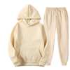 Custom Fitness Cotton Mens Gym Hoodie And Pant Set Mens Tracksuit Sweatsuit