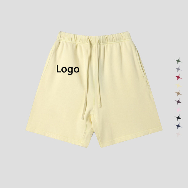 K1159 Running Acid Washed Sweat Shorts