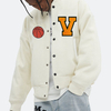 Oem Manufacturer High Quality Chenille Embroidery Men College Leather Sleeves Custom Baseball Bomber Letterman Varsity Jacket